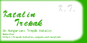 katalin trepak business card